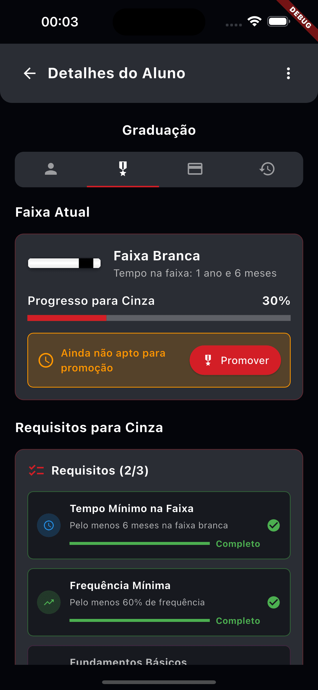 Sistema de Graduação